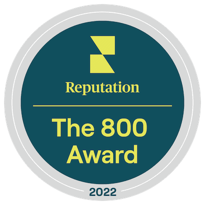 reputation 800 award